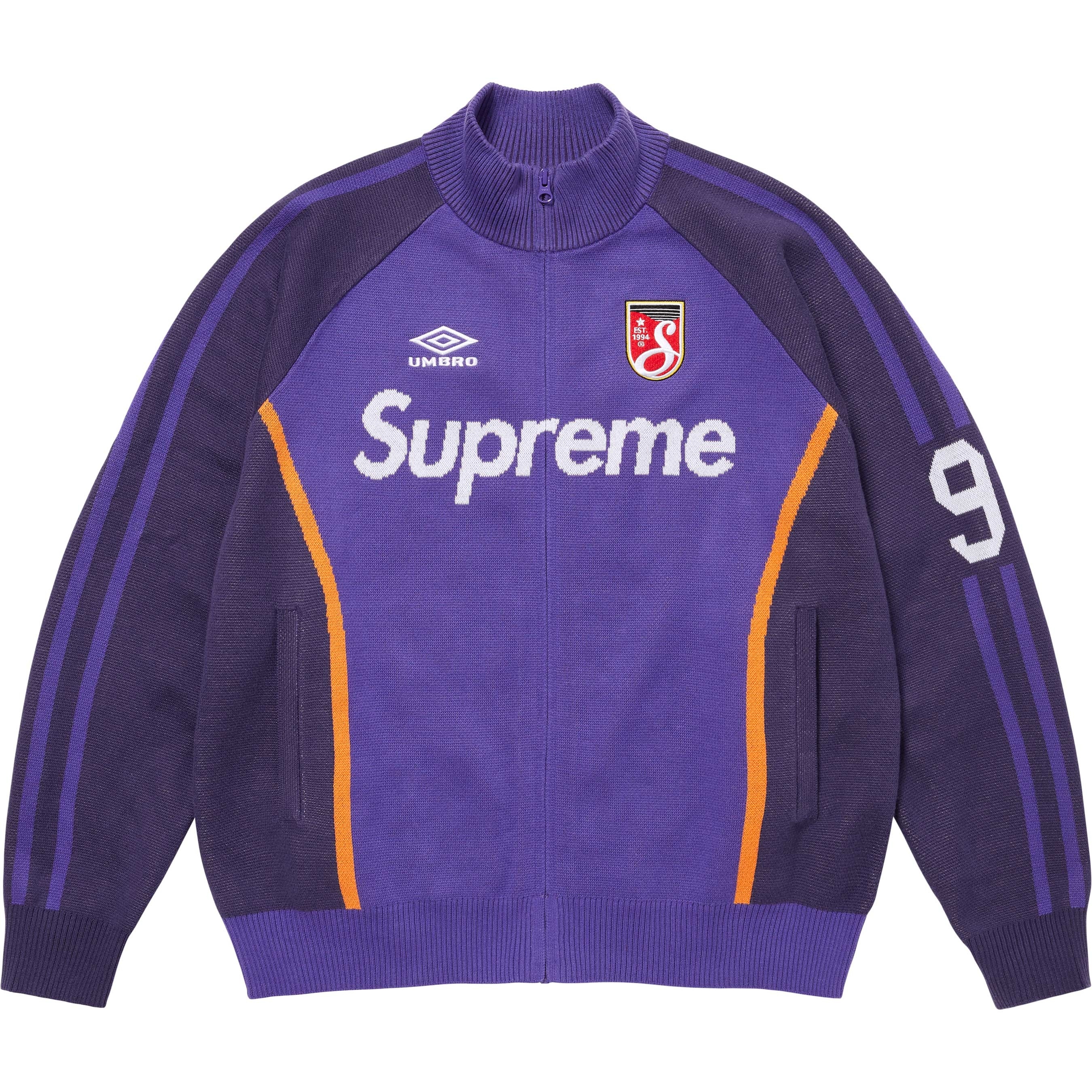 Supreme®/Umbro® Zip Up Sweater view 3